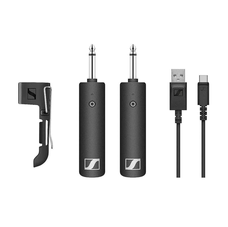Sennheiser XSW-D Instrument Base Set, Digital Instrument Wireless System for Guitar, Bass, Keys (any 1/4") Transmitter and Receiver image 1