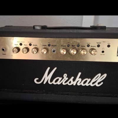 Marshall MG MG100HFX 2-Channel 100-Watt Solid State Guitar Amp Head 2009 - 2012 - Black image 2