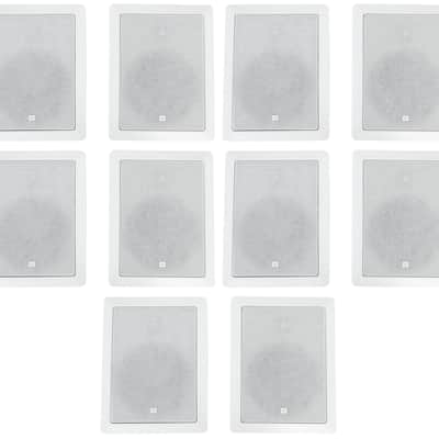 10) JBL Control 126 WT 6.5" 30w Commercial 70v In-Wall Speakers 4 Restaurant/Bar image 1
