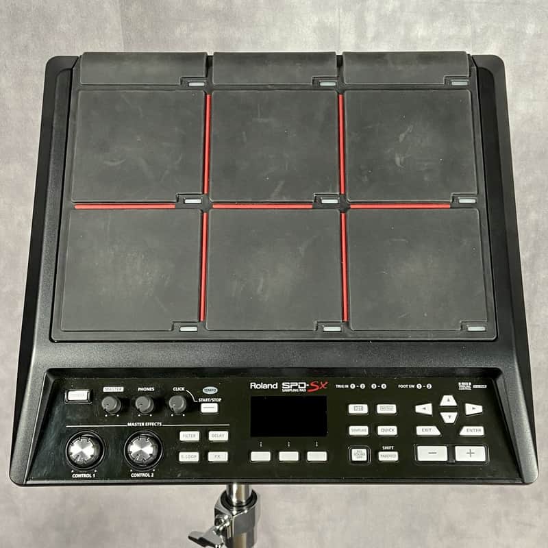 Roland SPD-SX 9-Zone Digital Percussion Sampling Pad 2010s - Black image 1