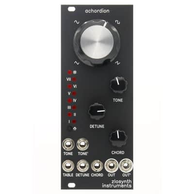 Zlosynth Achordion Eurorack Wavetable Oscillator Module (Black) image 1