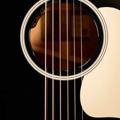 Taylor Gold Label 514e Super Auditorium Acoustic/Electric Guitar - Blacktop with Hardshell Case image 9