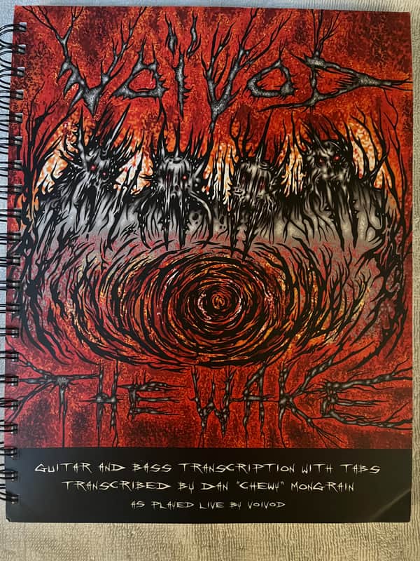 Voivod - The Wake - Guitar and Bass tab / tablature Book image 1
