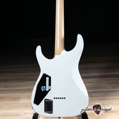 ESP E-II M-I NT Neck Thru Fishman Guitar w/ Case – Snow White image 7
