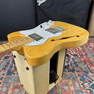 Fender 1972 Thinline Telecaster Reissue *6.5 lbs* Model TN72 Natural - 2013 Fujigen image 14