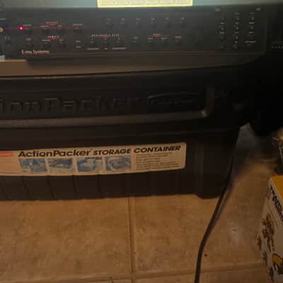 E-MU Systems E4X Turbo Rackmount 128-Voice Sampler Workstation 1996 - Black image 2