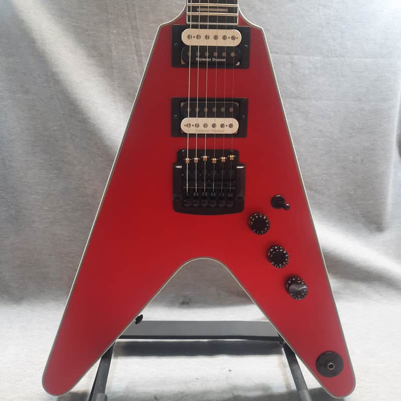 Dean V Select 24 Kahler - Metallic Red Satin image 1
