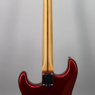 Fender Custom Shop Detroit Guitar Dealer Select '62 Strat HSS Journeyman Relic Aged Candy Apple Red image 6