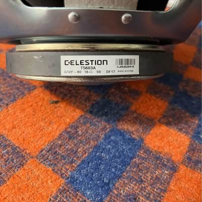 Celestion G12P-80 Seventy 80 12" 80-Watt 16ohm Guitar Amp Speaker 2020s - Silver image 2
