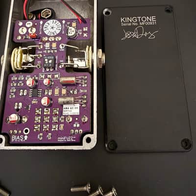King Tone - Mini FUZZ Ge Serial 00931 RARE image 4