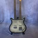 Danelectro Doubleneck 6/6 Standard Baritone Blackburst