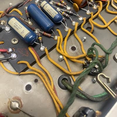 1964 Fender Bandmaster Blonde Export Version image 19