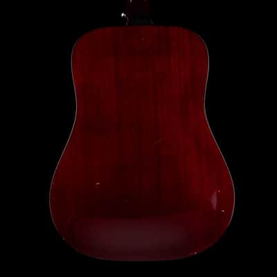 Vintage 1977 Guild D-25 Cherry Acoustic Guitar With OHSC image 10
