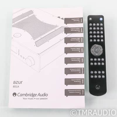 Cambridge Audio Azur 851A Stereo Integrated Amplifier; 851-A; Remote image 11