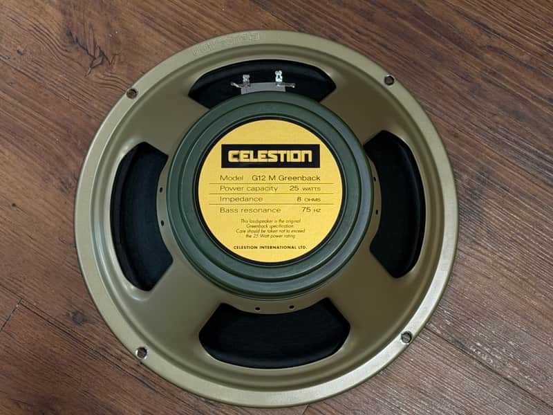 Celestion G12M Greenback 12" 8ohm Guitar Speaker image 1