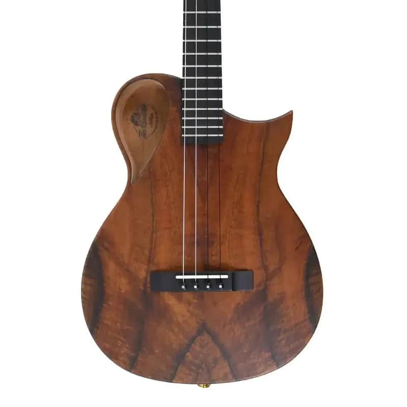 Kala NS-KOA-B Revelator Nautilus Hawaiian Koa Baritone Ukulele w/ Pickup image 1