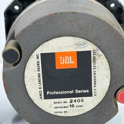 JBL 2405 Tweeter 16Ω Pair Professional Series 16-Ohms Compression image 11