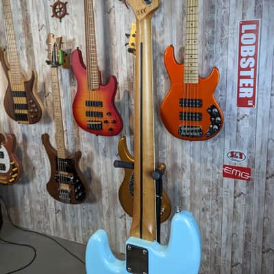 Harley Benton MV-4JB Gotoh 2022 Daphne Blue image 5