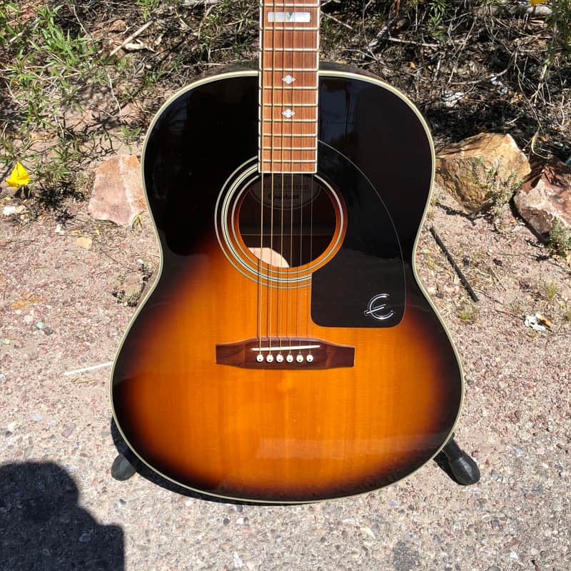 Epiphone AJ 18S VSB Vintage Sunburst Acoustic Guitar | Reverb