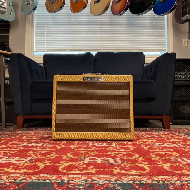 Victoria Vicky Verb Tweed Combo Amplifier image 1