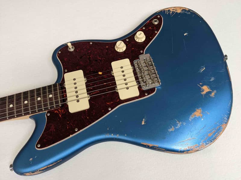 Fender American Performer Jazzmaster - Rosewood Fretboard - 2019 - Satin Lake Placid Blue - Relic - image 1
