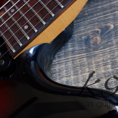 Yamaha MG-2R RBS 1989-1991 Red Black Sunburst image 8