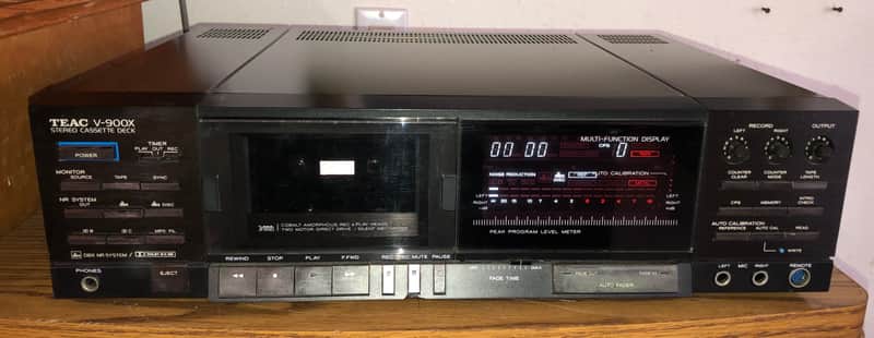 TEAC V-900X Stereo Cassette Player/Recorder 3 Head 4 Track
