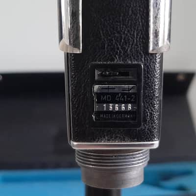 Sennheiser MD 441-2 1970s - Black / Silver image 12