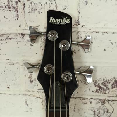2010 Ibanez GIO GSR200FM 4-String Active Electric Bass Flamed Maple Amber Burst image 8