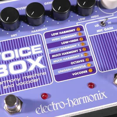 Electro-Harmonix Voice Box - Harmony/Vocodor Pedal image 2