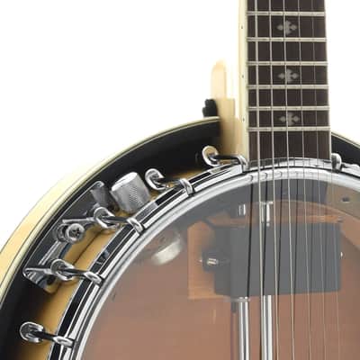 Gold Tone GT-750 Deluxe Hard Rock Maple Neck 6-String Banjitar(Banjo-Guitar) w/Gig Bag & Resonator image 6