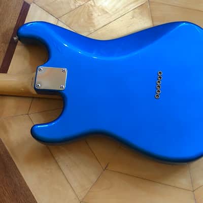 100% original 2004/05 Fender Stratocaster XII ST-12 12 String Electric Guitar Rosewood Blue image 13
