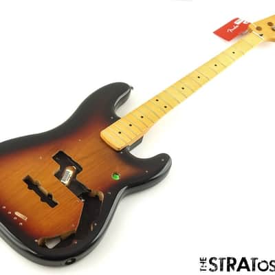 Fender Player II Modified Precision P Bass BODY & NECK Sunburst 3TS image 1