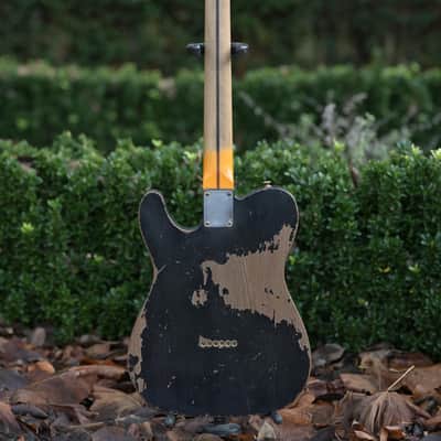 Fender Custom Shop Masterbuilt Austin Macnutt '52 Telecaster - Heavy Relic - Black image 15