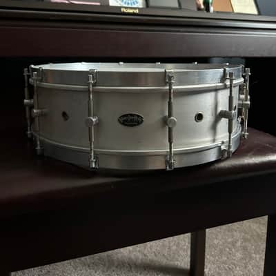 Vintage 1920s Barry Drum Manufacturing Company 5x14 - Aluminum image 1