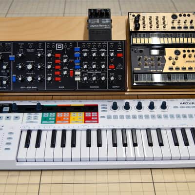 ImpossibleShape Keystep Pro Rack - wooden stand for Arturia Keystep Pro, synthesizers & effects 2020 image 3
