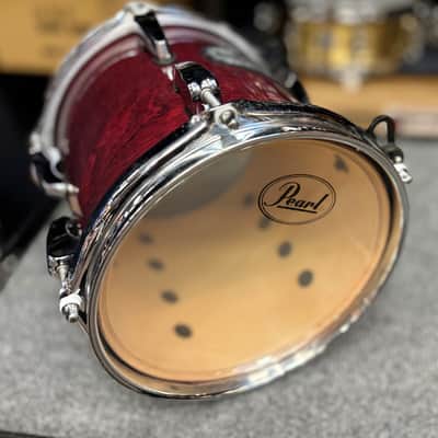 Pearl Used Session Studio 8x8 Birch Tom Burgundy Lacquer image 5