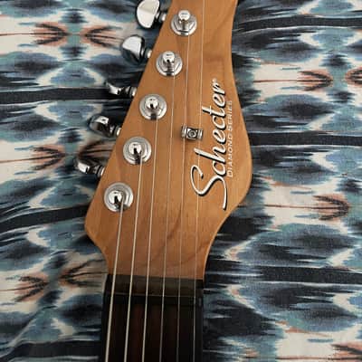 Schecter Nick Johnston SSS with Ebony Fretboard 2020 - Atomic Coral - Case Included image 3