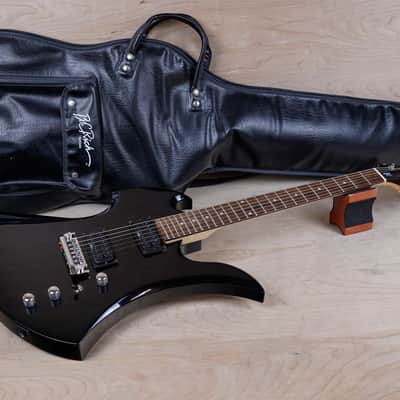 B.C. Rich Mockingbird 1990's Black Made in Japan MIJ w/ Bag | Reverb