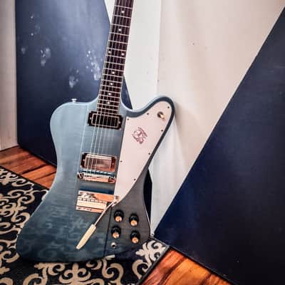 Gibson Historic Custom Shop Firebird III 2015 - Pelham Blue Murphy Aged image 1