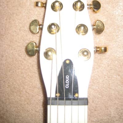 Scheter Prince White Cloud Guitar Purple Rain 2000 white image 4
