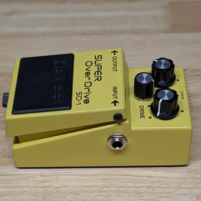 Boss SD-1 Super OverDrive (Silver Label) 1997 - Present - Yellow image 5