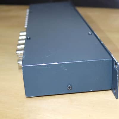 Kramer VS-101AV 10 x 1 Composite Video & Stereo Audio Mechanical Switcher - Dark Grey image 6