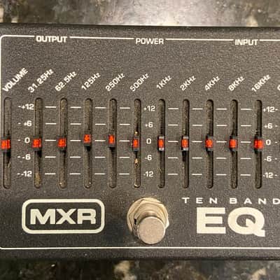 MXR M108 Ten Band EQ w/ Dunlop 18v power supply image 2