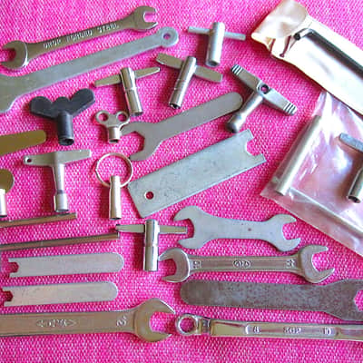 Tuning & Hardware Wrenches Hex Keys Drum Keys (Lot of 49) image 13