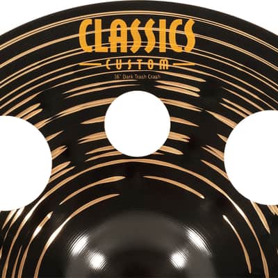 MEINL CC16DATRC Classics Custom Dark Trash Crash 16 Zoll Becken image 6