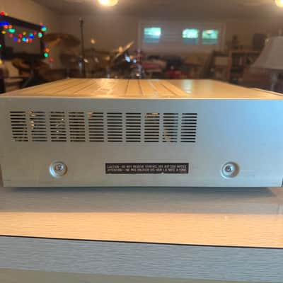 Vintage Pioneer A-8 Stereo Non Switching Amplifier Gold Champagne Fresh Service! image 5