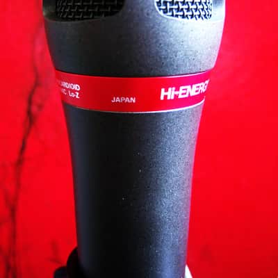 Vintage 1980's Audio-Technica ATM29HE dynamic hyper cardioid microphone Low Z w accessories # 2 image 9