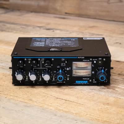 Shure FP33 3-input 2 Output Portable Stereo Mixer Field FP-33 U286444 image 4