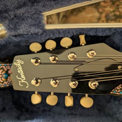 Kentucky KM-150 Standard A-Style Mandolin Vintage Sunburst Finish w/ Accessories & Case image 12